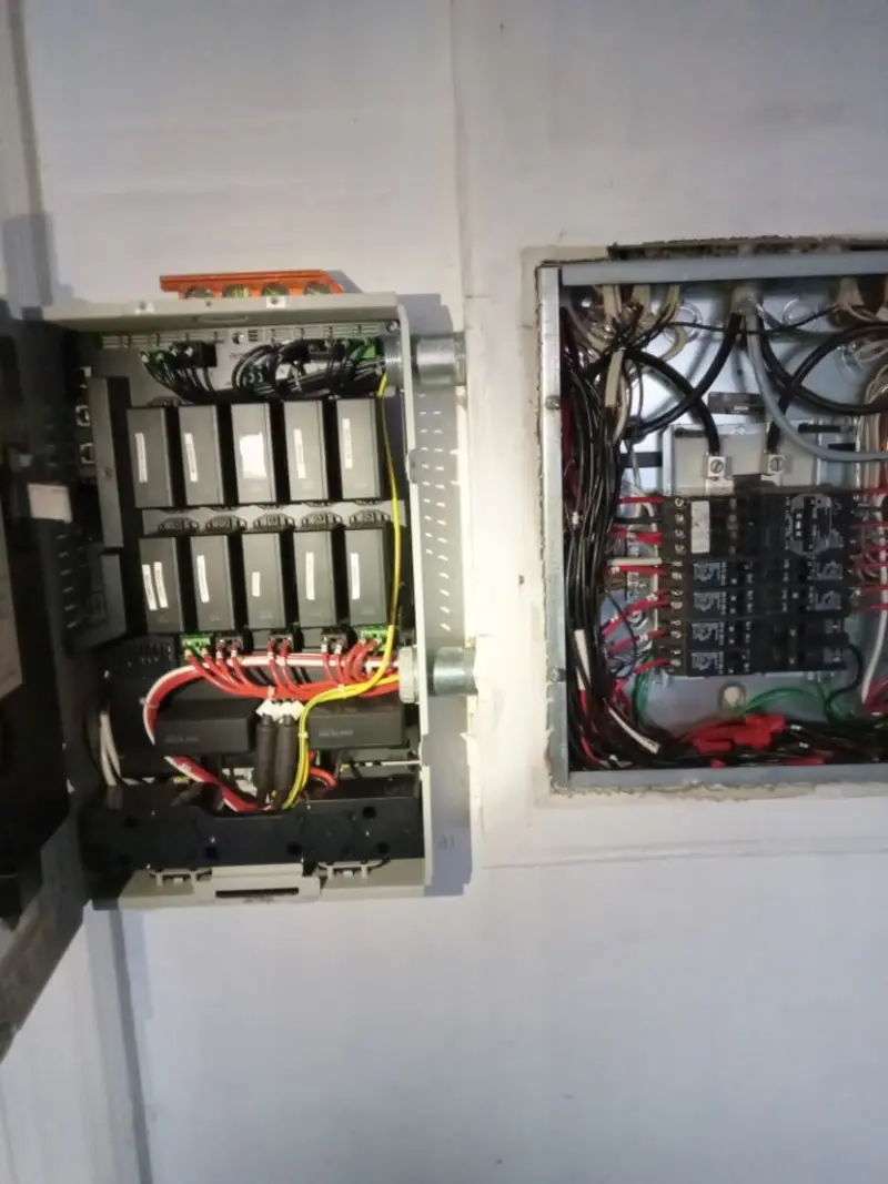 Electrical panel upgrade completed for Ring Doorbell Installation in Litchfield